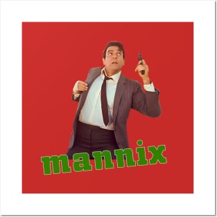 Mannix - Mike Connors - 60s Cop Show Posters and Art